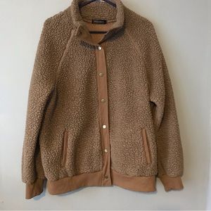 Merokeety Sherpa Jacket/Shacket Size Large